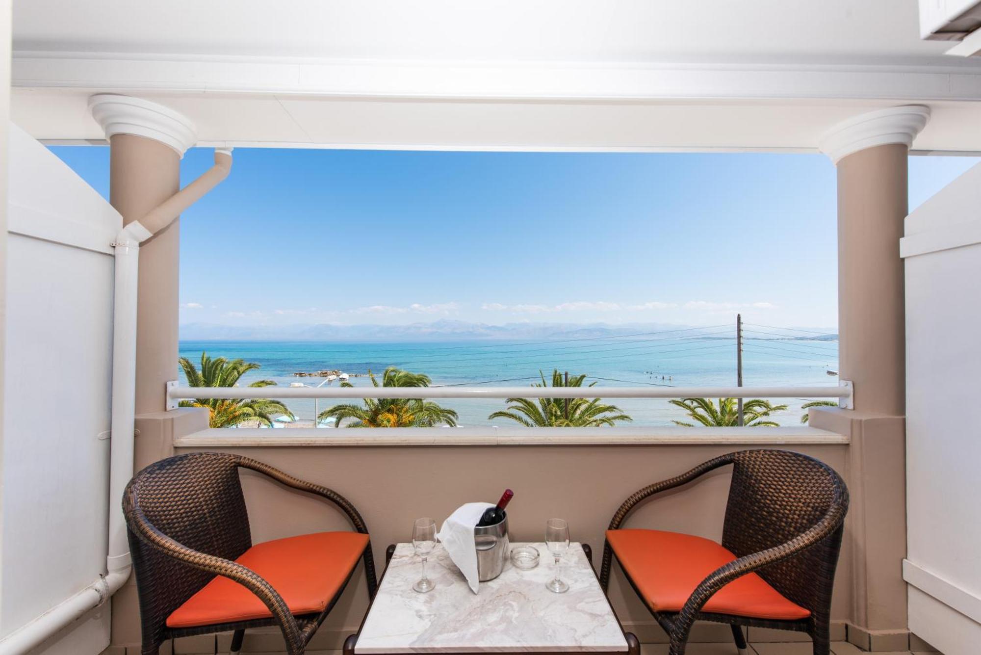 Aphrodite Beach Hotel Corfu Roda  Dış mekan fotoğraf