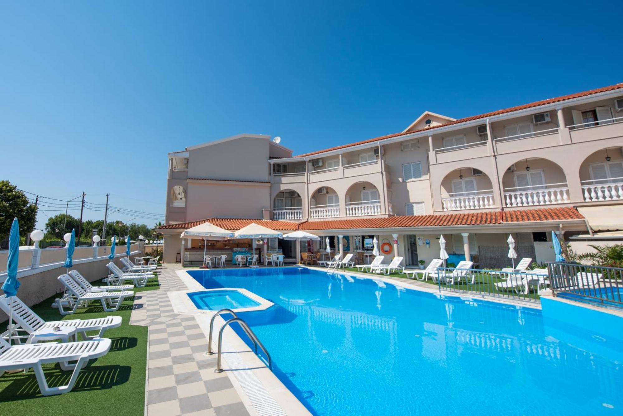 Aphrodite Beach Hotel Corfu Roda  Dış mekan fotoğraf