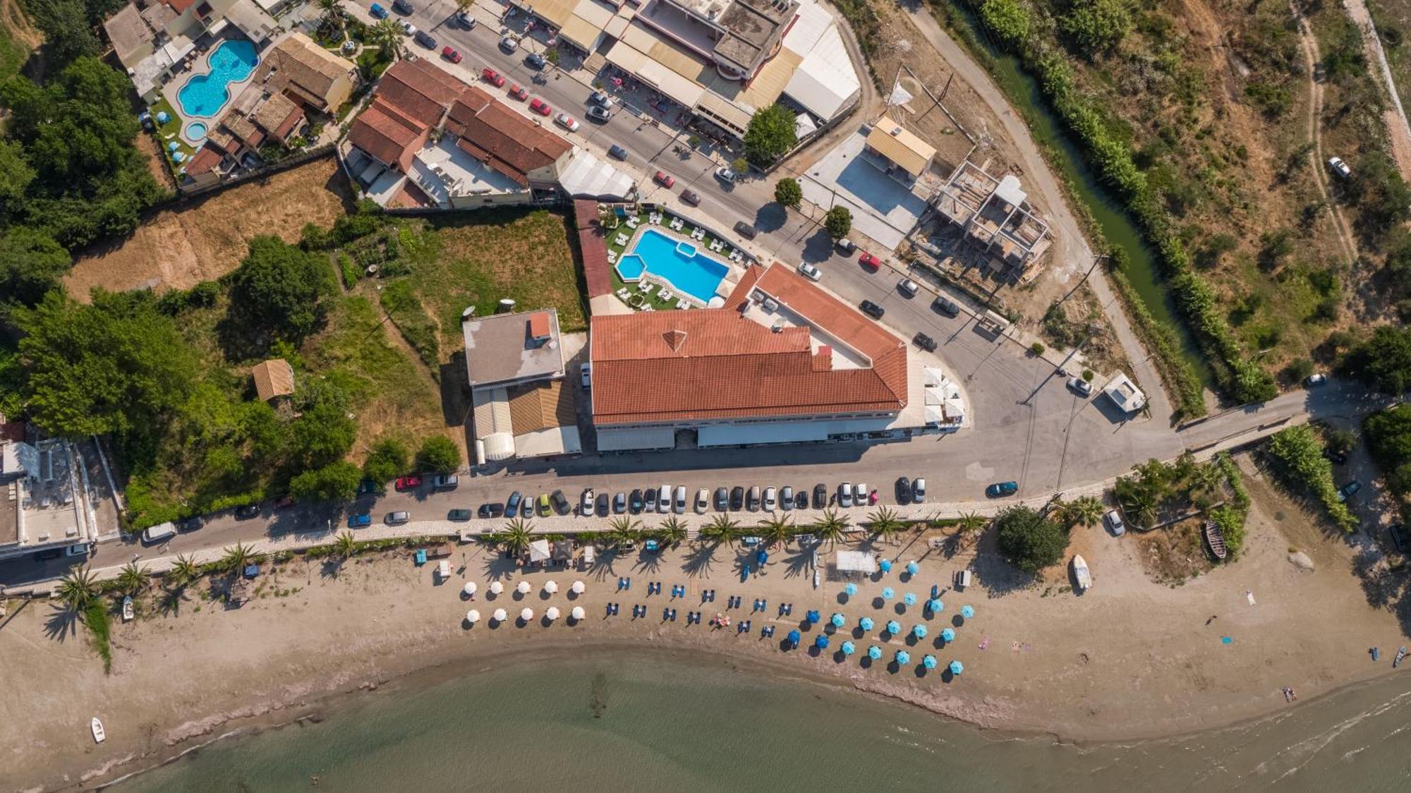 Aphrodite Beach Hotel Corfu Roda  Dış mekan fotoğraf