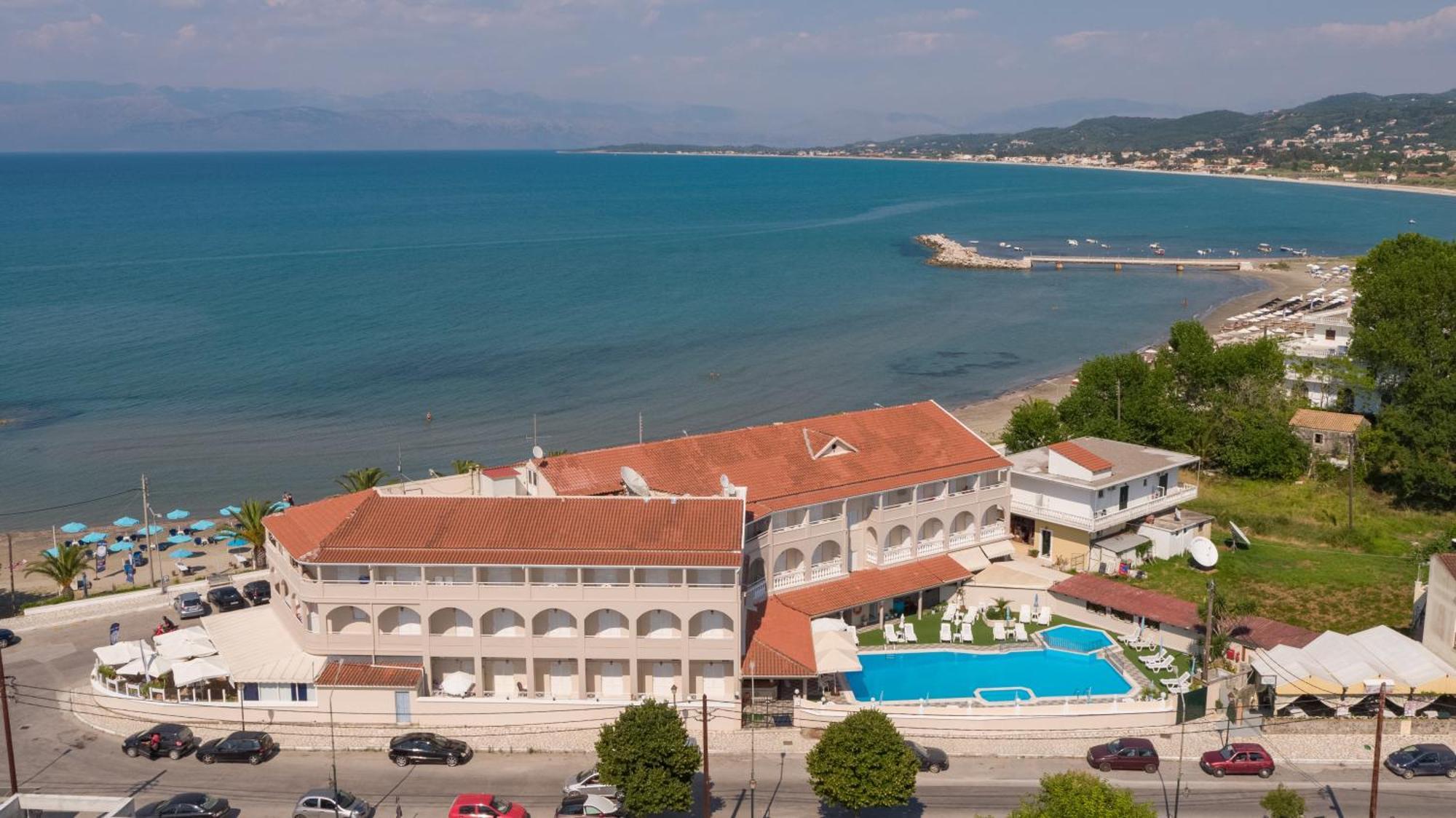 Aphrodite Beach Hotel Corfu Roda  Dış mekan fotoğraf